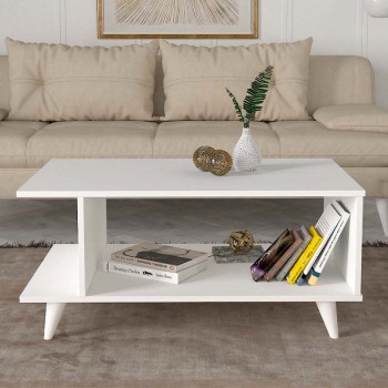 Τραπεζάκι σαλονιού Art Maison ΚΙΝΑΡΟΣ - White (100x60x45εκ.) 