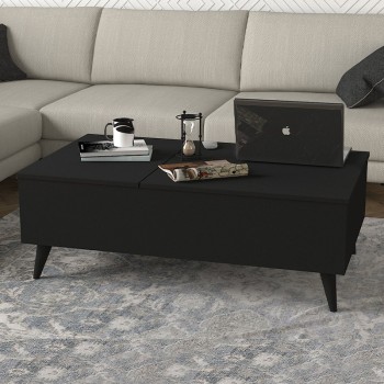 ΤΡΑΠΕΖΑΚΙ ΣΑΛΟΝΙΟΥ ART MAISON MANIKATA - BLACK (121x69x40εκ.)