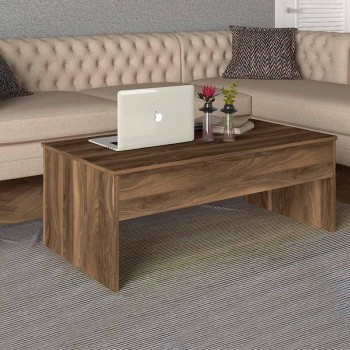 Τραπεζάκι σαλονιού Art Maison Απείρανθος - Walnut (110x60x44,8εκ.)