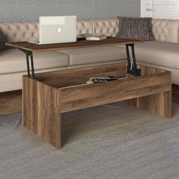 Τραπεζάκι σαλονιού Art Maison Απείρανθος - Walnut (110x60x44,8εκ.)