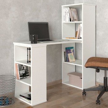 Γραφείο εργασίας Art Maison ΚΑΣΣΙΟΠΗ - White (119x44,7x123εκ.)