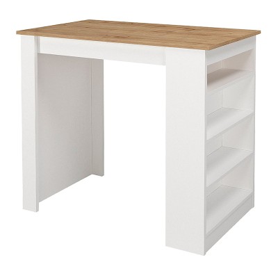 Τραπέζι μπαρ Art Maison ΜΑΡΛΑΣ - White Oak (120x51,6x101,8εκ.)