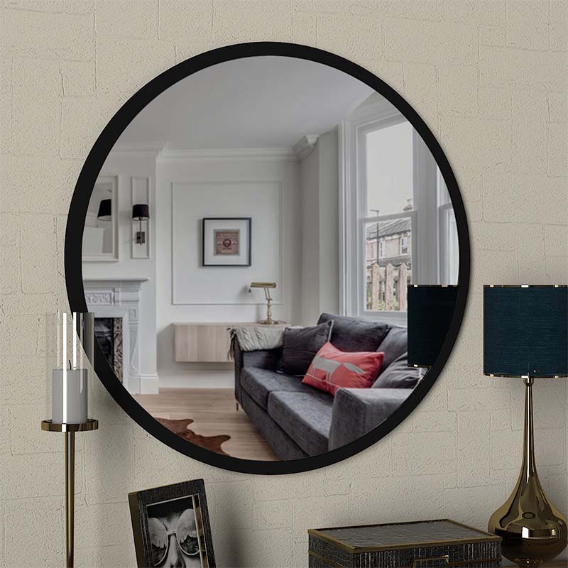 Καθρέπτης τοίχου Art Maison Ελούντα - Black (59x2x59εκ.) Καθρέπτης τοίχου Art Maison Ελούντα - Black (59x2x59εκ.)