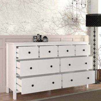 Συρταριέρα - Μπουφές Art Maison Πόρος - White (160x50x96εκ.)