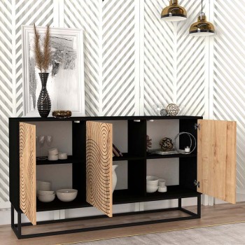 Μπουφές Art Maison ΒΩΛΑΞ - Oak (150x35x83,6εκ.)