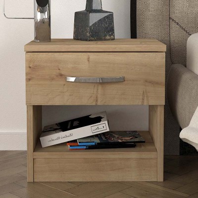 Κομοδίνο Art Maison Έυβοια - Natural (40x28,2x40εκ.)