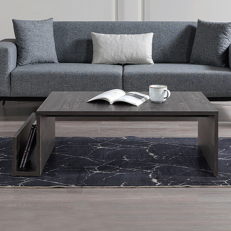 ΤΡΑΠΖΑΚΙ ΣΑΛΟΝΙΟΥ ART MAISON MELLIEHA - BLACK (100,6x55x31,8εκ.)