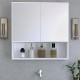 Καθρέπτης μπάνιου Art Maison Καπετανιανά - White (70x17x70εκ)