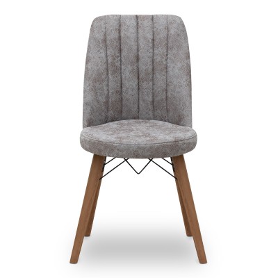 Καρέκλα τραπεζαρίας Art Maison ΜΗΛΟΣ - Gray Walnut (46x44x91εκ.)) Καρέκλα τραπεζαρίας Art Maison ΜΗΛΟΣ - Gray Walnut (46x44x91εκ.))