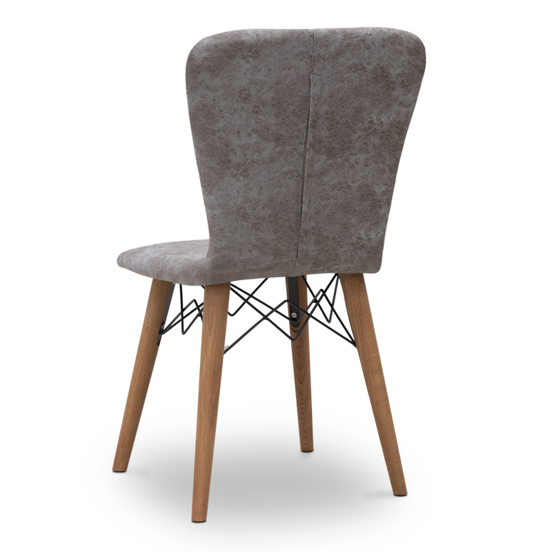 Καρέκλα τραπεζαρίας Art Maison Σίφνος - Walnut Gray (47x44x88εκ.) Καρέκλα τραπεζαρίας Art Maison Σίφνος - Walnut Gray (47x44x88εκ.)