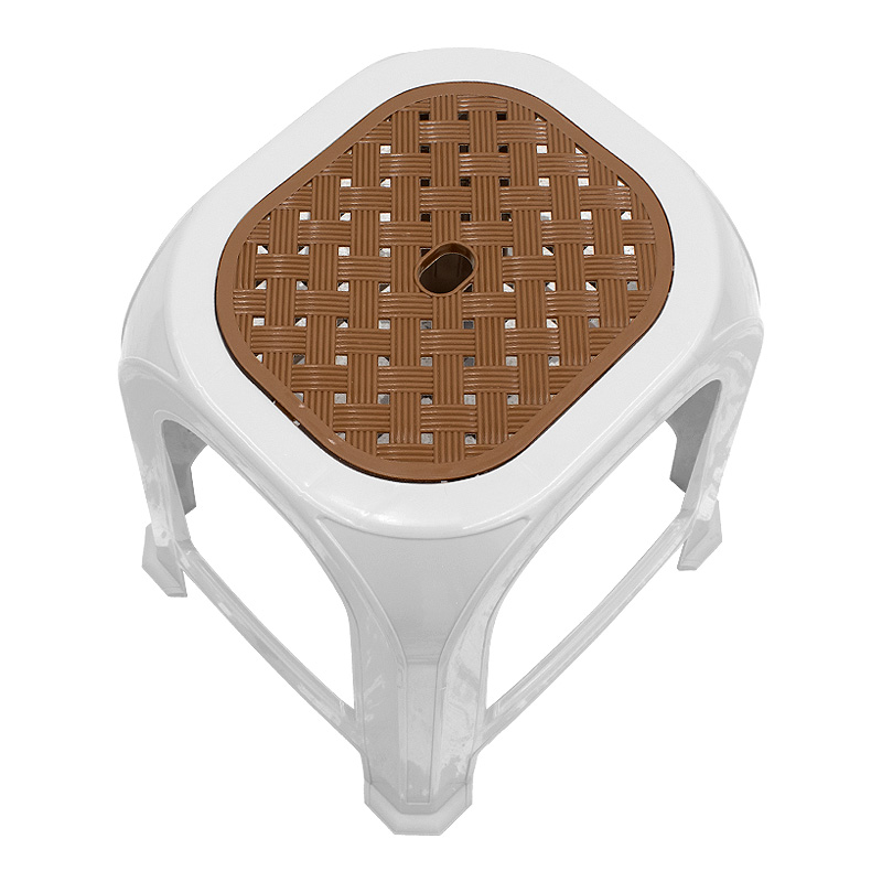 Σκαμπώ πολυπροπυλενίου στοιβαζόμενο Art Maison Vargas χρώμα λευκό 35x35x45εκ.