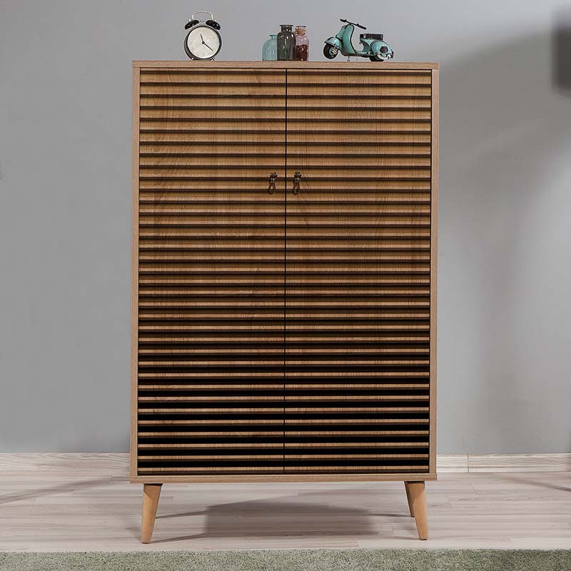 Παπουτσοθήκη Art Maison Παραπόλα - Dark Sonoma (80x36x127εκ.) Παπουτσοθήκη Art Maison Παραπόλα - Dark Sonoma (80x36x127εκ.)