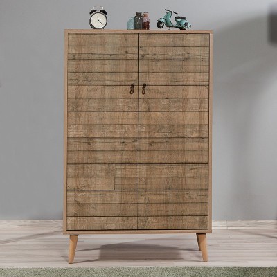 Παπουτσοθήκη Art Maison Παραπόλα - Sonoma (80x36x127εκ.)