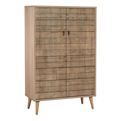 Παπουτσοθήκη Art Maison Παραπόλα - Sonoma (80x36x127εκ.)