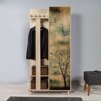 Έπιπλο Εισόδου Art Maison Ίμπρος - Sonoma (90x36x194εκ.)