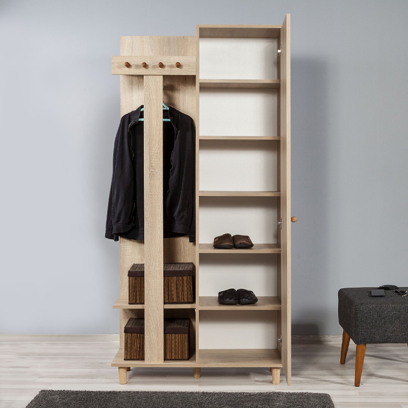 Έπιπλο Εισόδου Art Maison Ίμπρος - Sonoma (90x36x194εκ.)