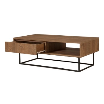 Τραπεζάκι σαλονιού Art Maison Γιανυσάδα - Walnut (120x60x43εκ.)