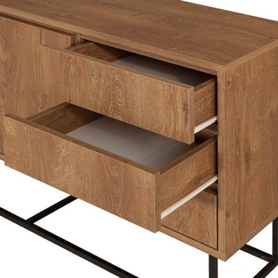 Μπουφές Art Maison Δράπι - Walnut (140x36x72εκ.)