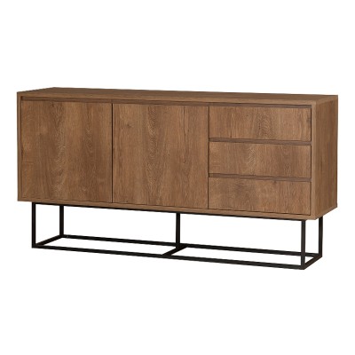 Μπουφές Art Maison Δράπι - Walnut (140x36x72εκ.)