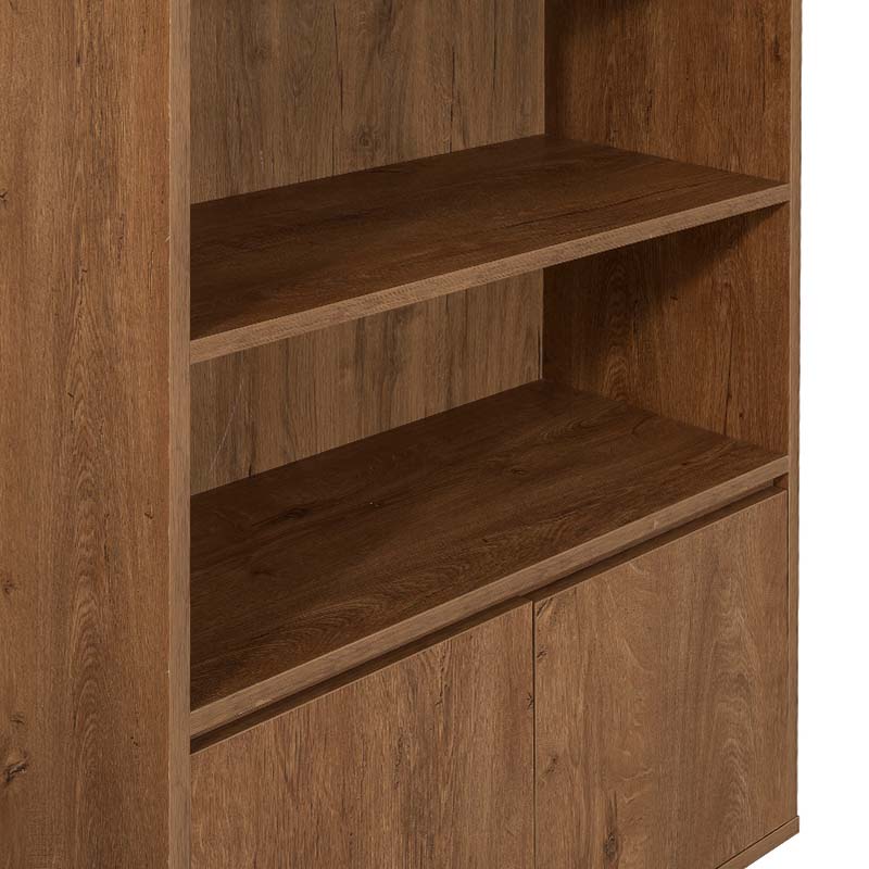 Βιβλιοθήκη Art Maison Γιανυσάδα - Walnut (80x36x182εκ.) Βιβλιοθήκη Art Maison Γιανυσάδα - Walnut (80x36x182εκ.)