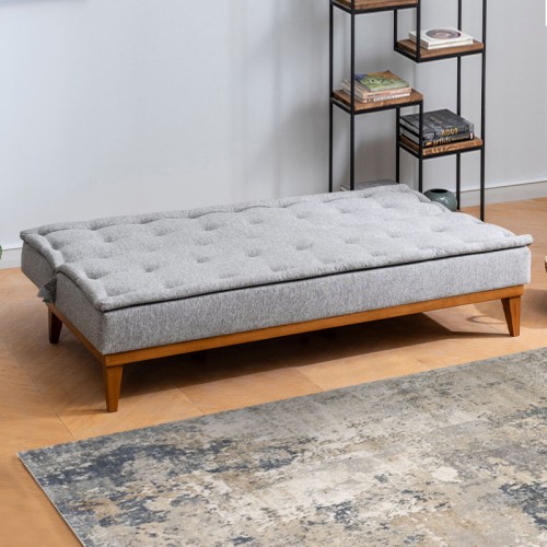 Καναπές - κρεβάτι τριθέσιος Art Maison Αλόννησος - Gray (180x80x78εκ.)