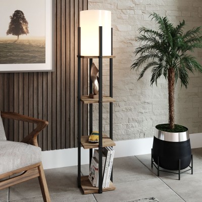 Φωτιστικό δαπέδου Art Maison Ελαία - Natural Black (21x21x135εκ.) Φωτιστικό δαπέδου Art Maison Ελαία - Natural Black (21x21x135εκ.)