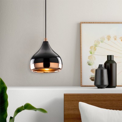 Φωτιστικό οροφής Art Maison Ποταμός - Black Bronze (Φ17x112εκ.)