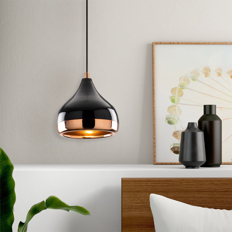 Φωτιστικό οροφής Art Maison Ποταμός - Black Bronze (Φ17x112εκ.)