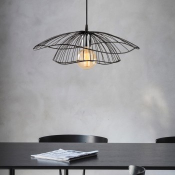 Φωτιστικό οροφής Art Maison Ντία - Black (Φ50x111εκ.)