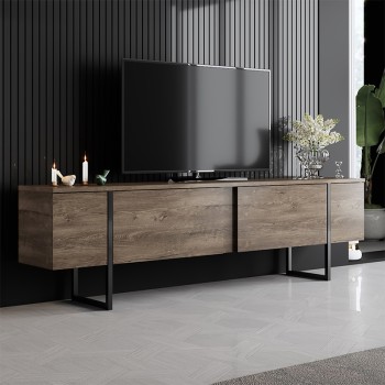 Έπιπλο τηλεόρασης Art Maison Lux - Whallnut (180x30x50εκ.)