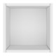 Κομοδίνο επιτοίχιο Art Maison Κίσσαμος - White (33,6x30x33,6εκ.)