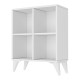 Κονσόλα Art Maison Κίσσαμος - White (65,4x30x80,4εκ.)