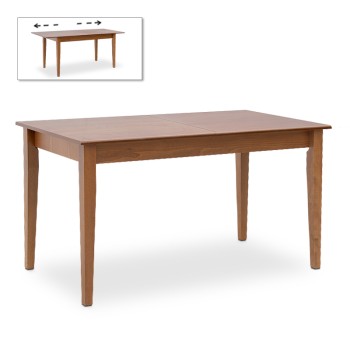 Σετ τραπεζαρίας 5 Τεμαχίων Art Maison Κέρτης - Walnut (140/180x78x77εκ.)