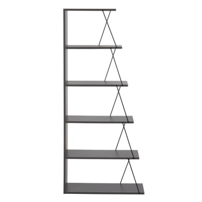 Βιβλιοθήκη Art Maison SanFrancisco - Gray Black Βιβλιοθήκη Art Maison SanFrancisco - Gray Black