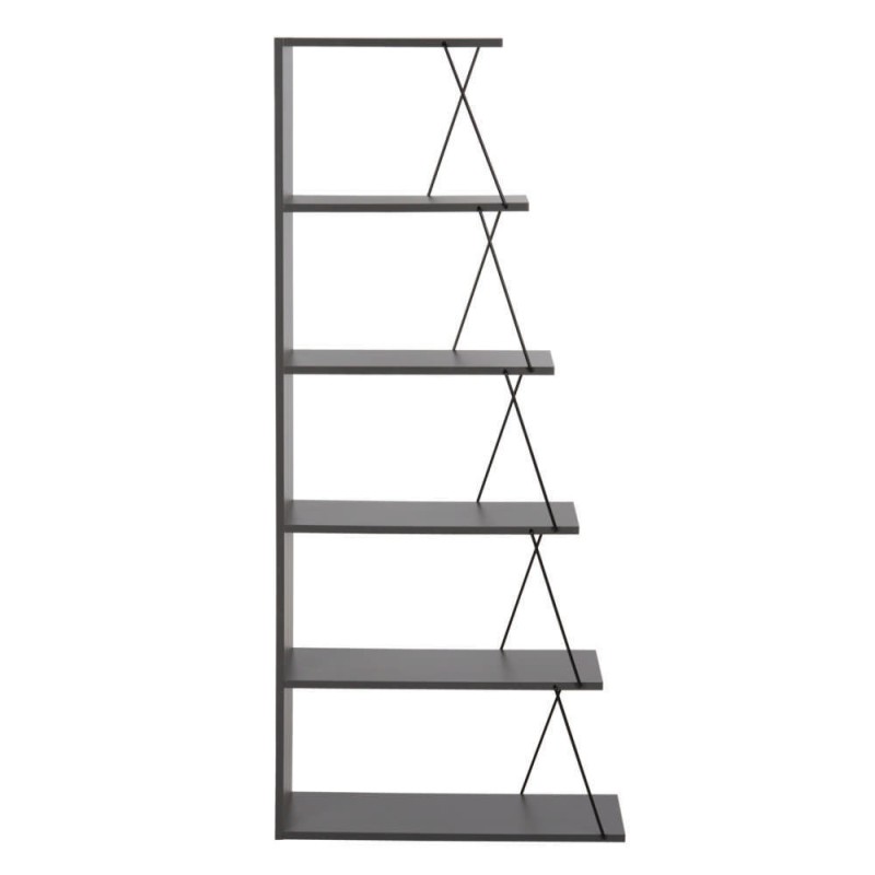 Βιβλιοθήκη Art Maison SanFrancisco - Gray Black Βιβλιοθήκη Art Maison SanFrancisco - Gray Black
