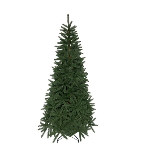 Χριστουγεννιάτικο δέντρο Lakmos full plastic σε semi slim γραμμή ύψους 2,10m