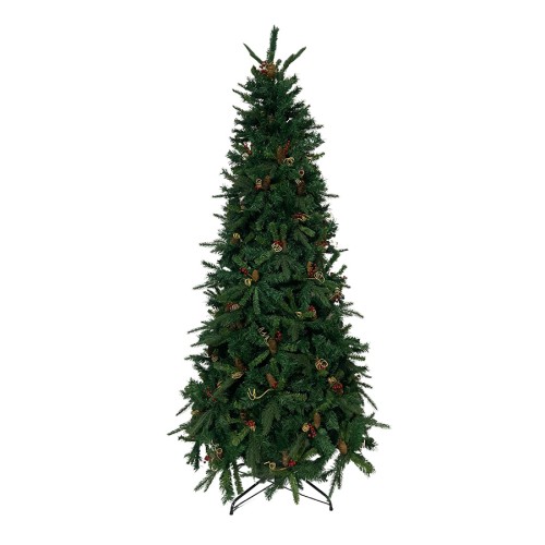 Χριστουγεννιάτικο δέντρο Forbes Slim σε παραδοσιακή γραμμή ύψους 2,40m