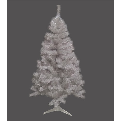 Χριστουγεννιάτικο δέντρο λευκό ιριδίζον σε παραδοσιακή γραμμή ύψους 1,50m