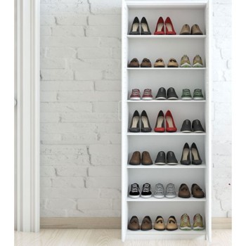 Παπουτσοθήκη Art Maison Napoli - White (60x37x183εκ.)