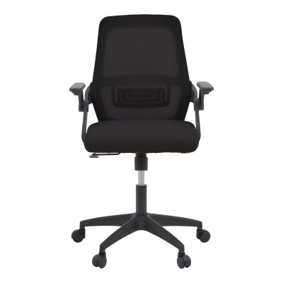 Καρέκλα γραφείου Art Maison Yukino mesh ύφασμα μαύρο 58x60x89-99εκ