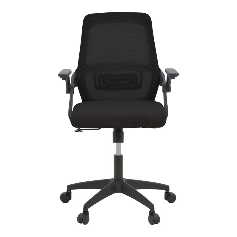 Καρέκλα γραφείου Art Maison Yukino mesh ύφασμα μαύρο 58x60x89-99εκ