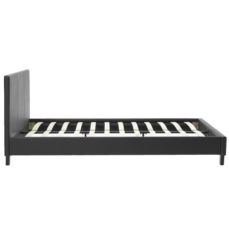 Κρεβάτι Art Maison Combee διπλό 150x200 PU χρώμα μαύρο ματ Κρεβάτι Art Maison Combee διπλό 150x200 PU χρώμα μαύρο ματ