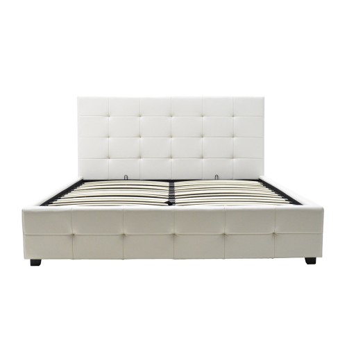 Κρεβάτι με αποθηκευτικό χώρο Art Maison Campagna - White (Για Στρώμα 160x200εκ.)