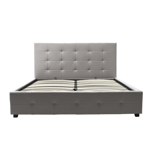 Κρεβάτι με αποθηκευτικό χώρο Art Maison Campagna - Gray (Για Στρώμα 160x200εκ.)