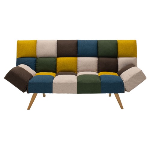 Καναπές Κρεβάτι Τριθέσιος Art Maison Naples - Multicolor (182x81x84εκ.)