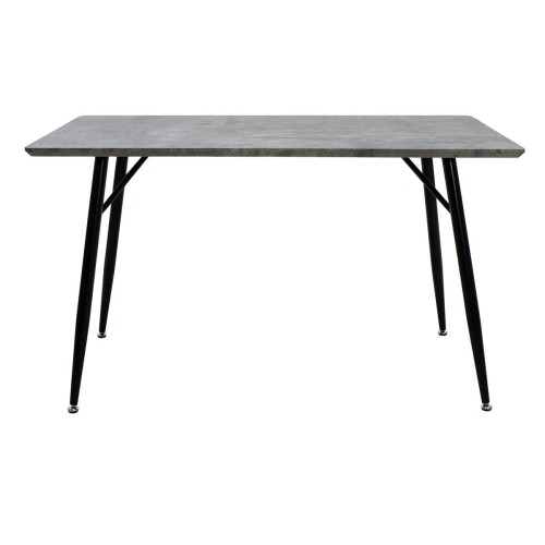 Τραπέζι Art Maison Bardi - Gray Black (130x80x75,5εκ)