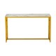 Κονσόλα Art Maison Οριστάνο - Gold White (120x40x71.5εκ)