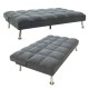 Καναπές κρεβάτι τριθέσιος Art Maison Cinisello - Charcoal (189x92x82εκ)