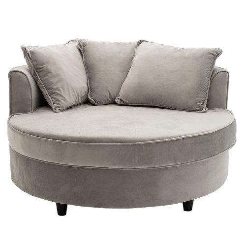 Πολυθρόνα-καναπές Art Maison Venezia - Gray (123x120x85εκ.)
