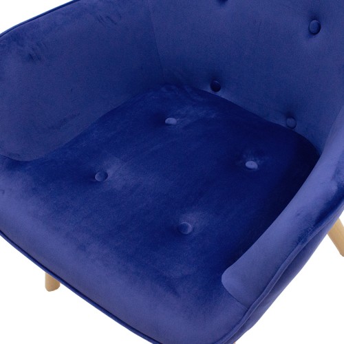 Πολυθρόνα Art Maison Αμπρούτσο - Blue (72x75x99εκ.)